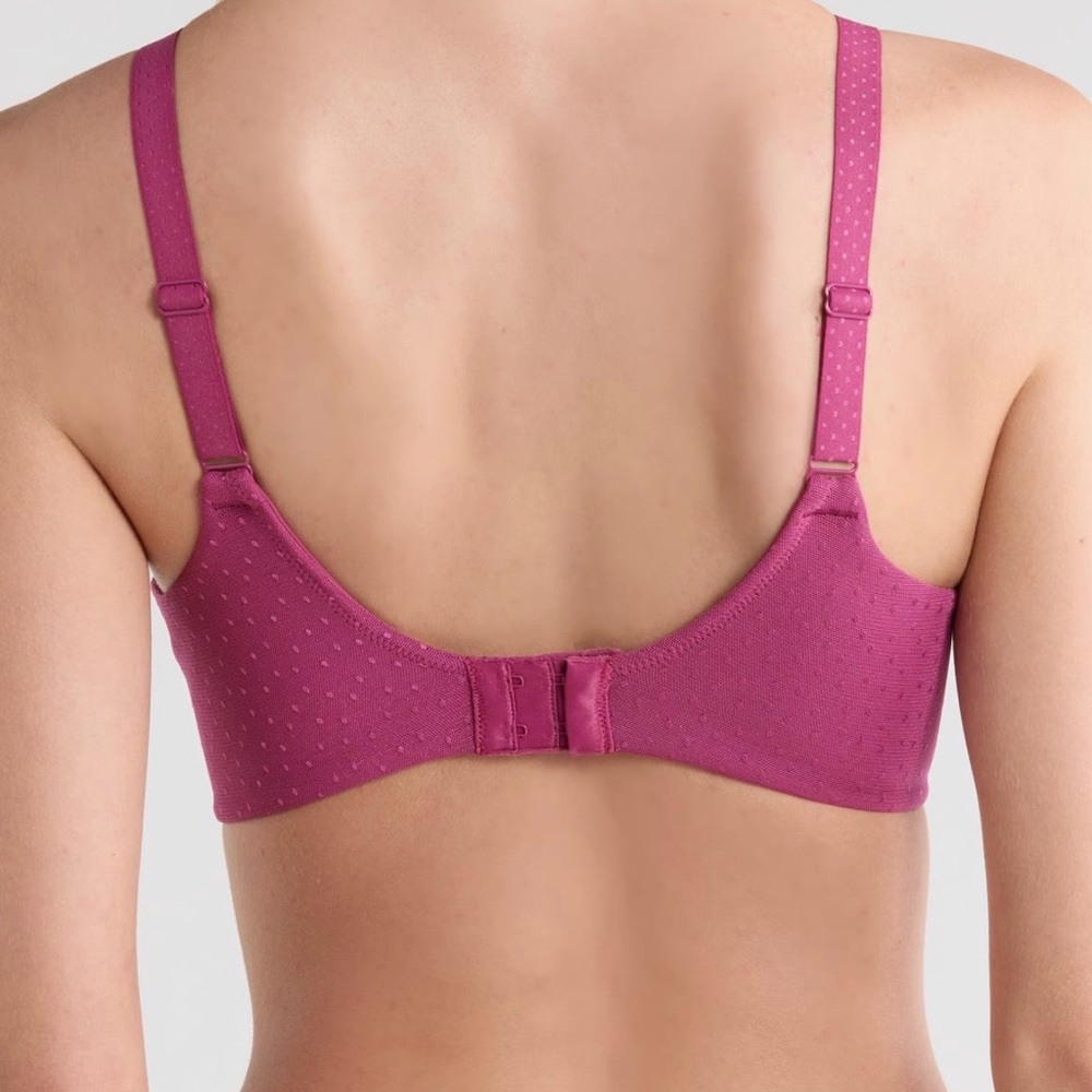 Wacoal Sculpted Wireless Bra - Raspberry - Picture 3 of 7